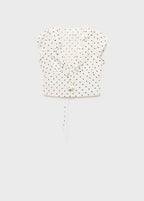 Blouse Pois Volant