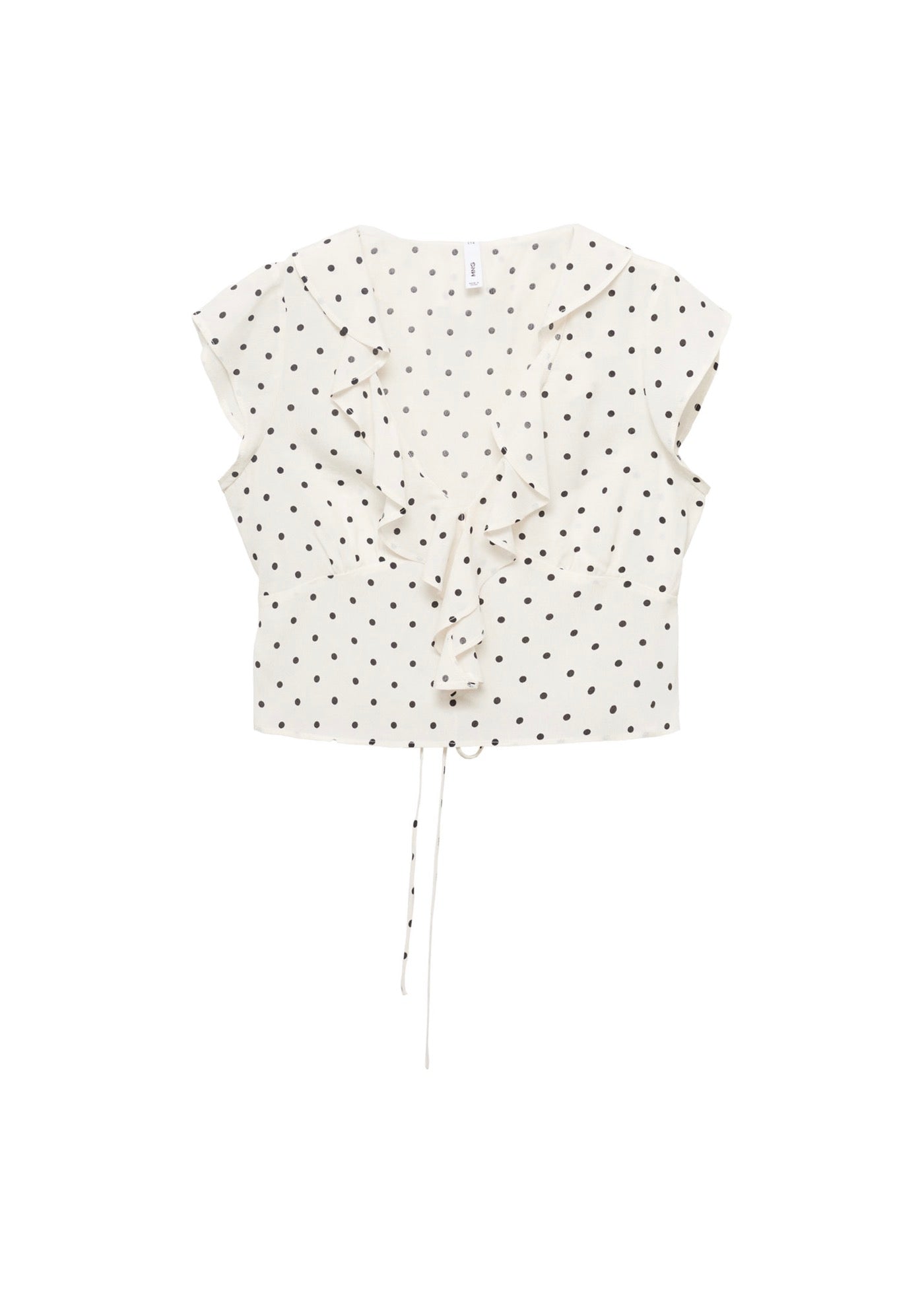 Blouse Pois Volant