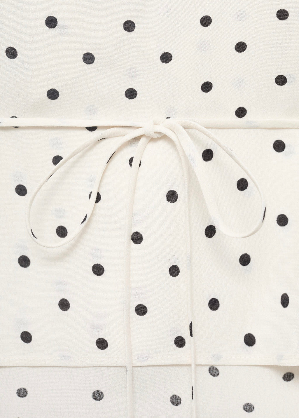 Blouse Pois Volant