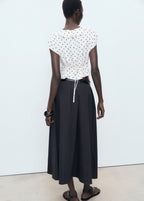 Blouse Pois Volant
