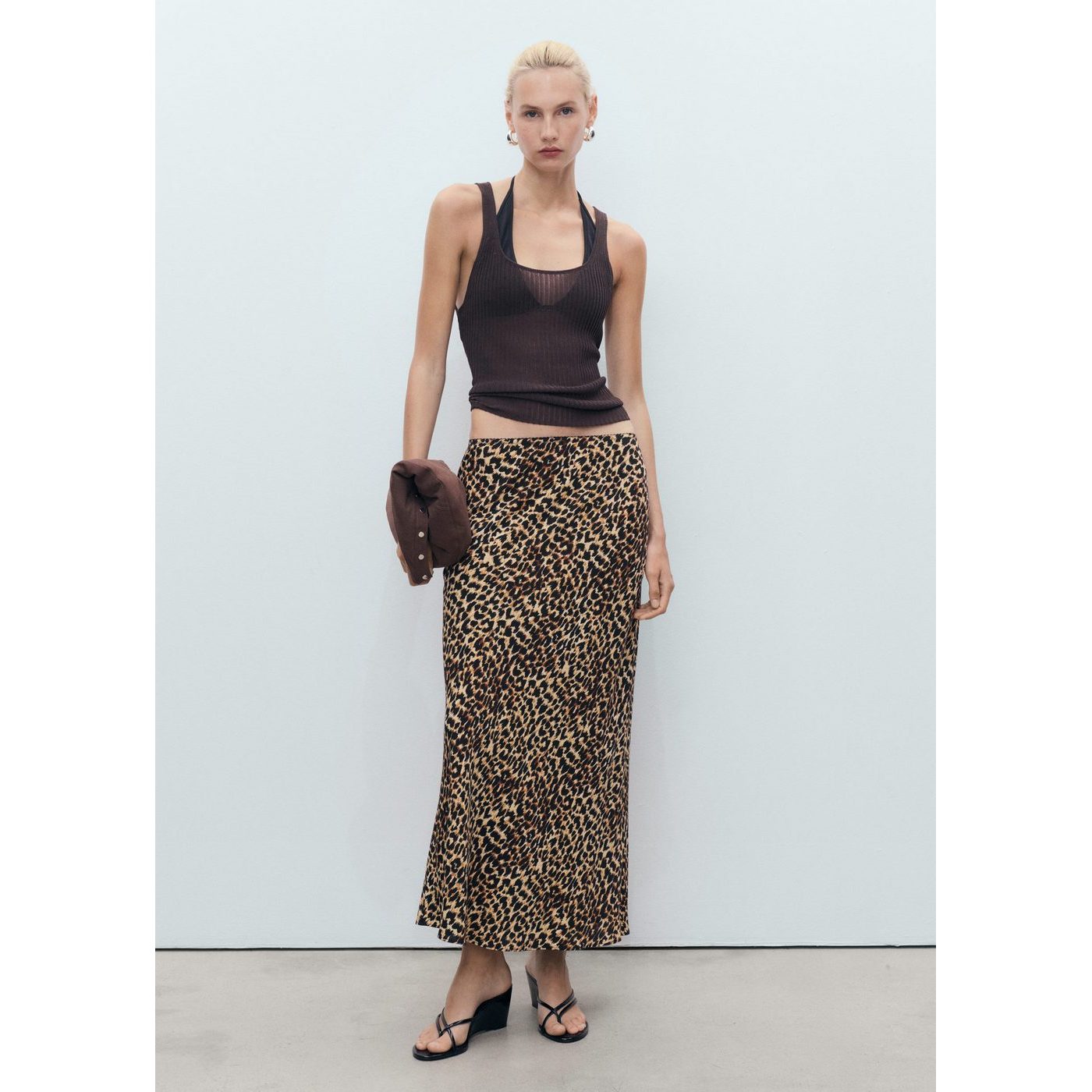 Lion Skirt - Brown