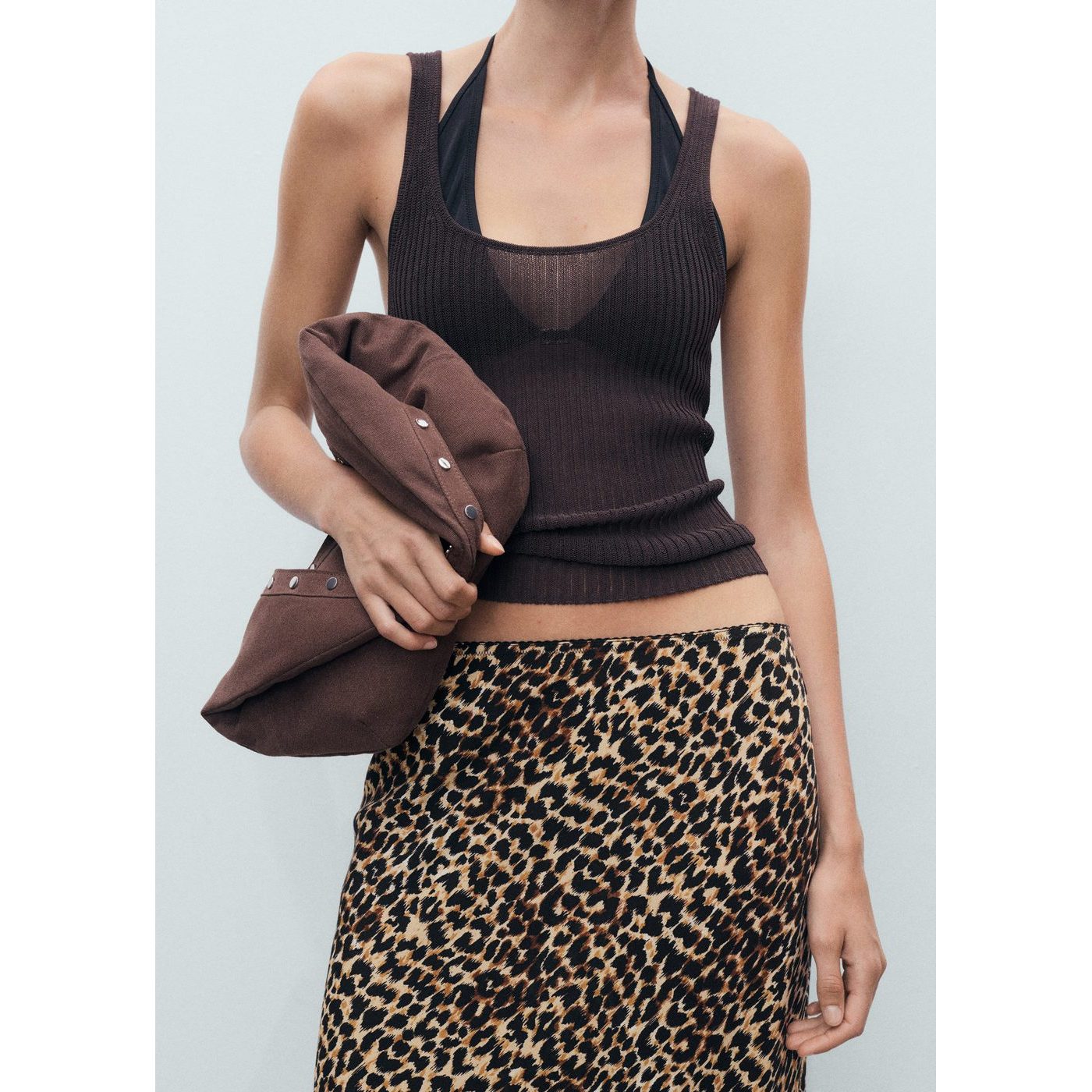 Lion Skirt - Brown