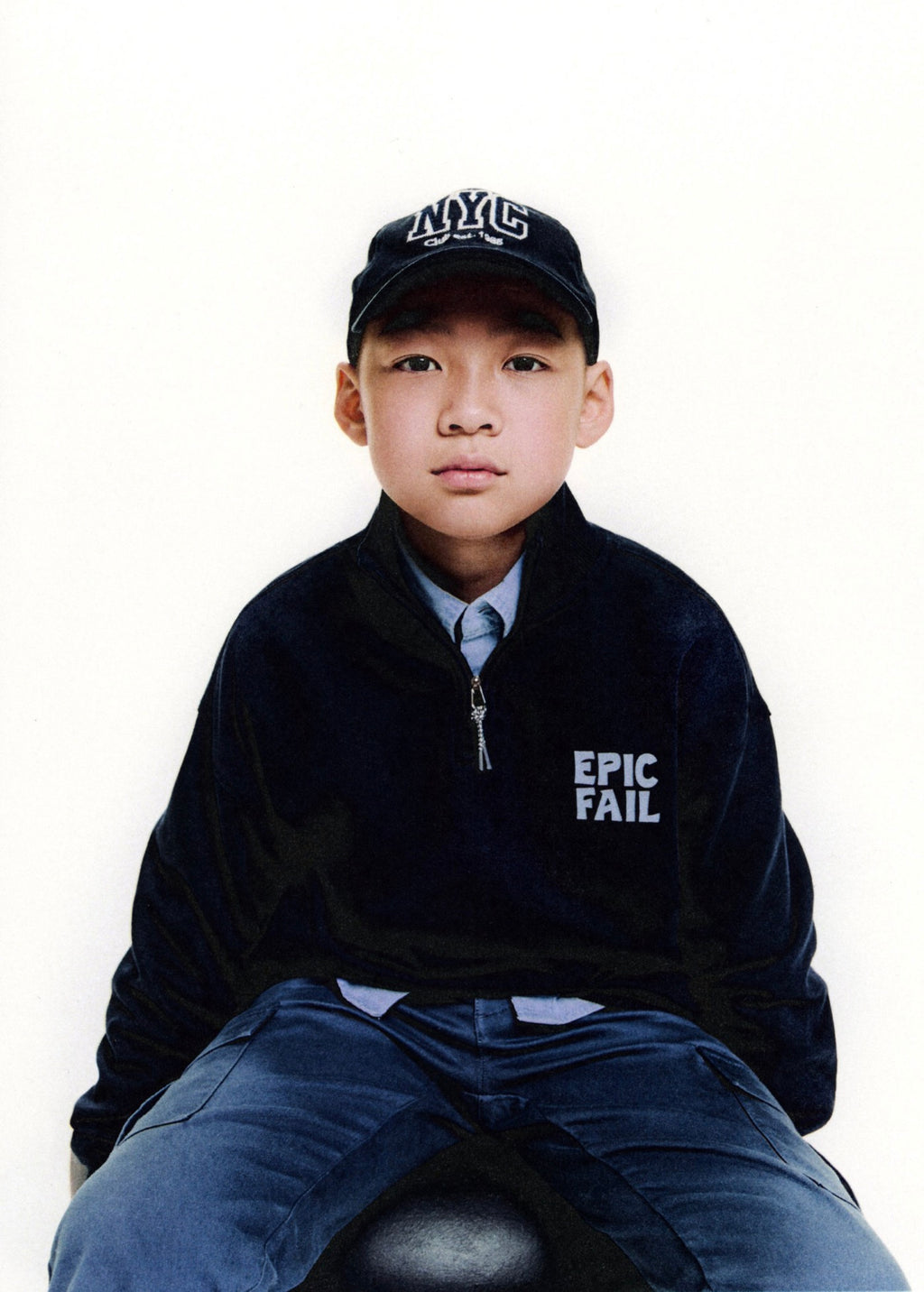 Sweat Epic Bleu Marine - Garçon