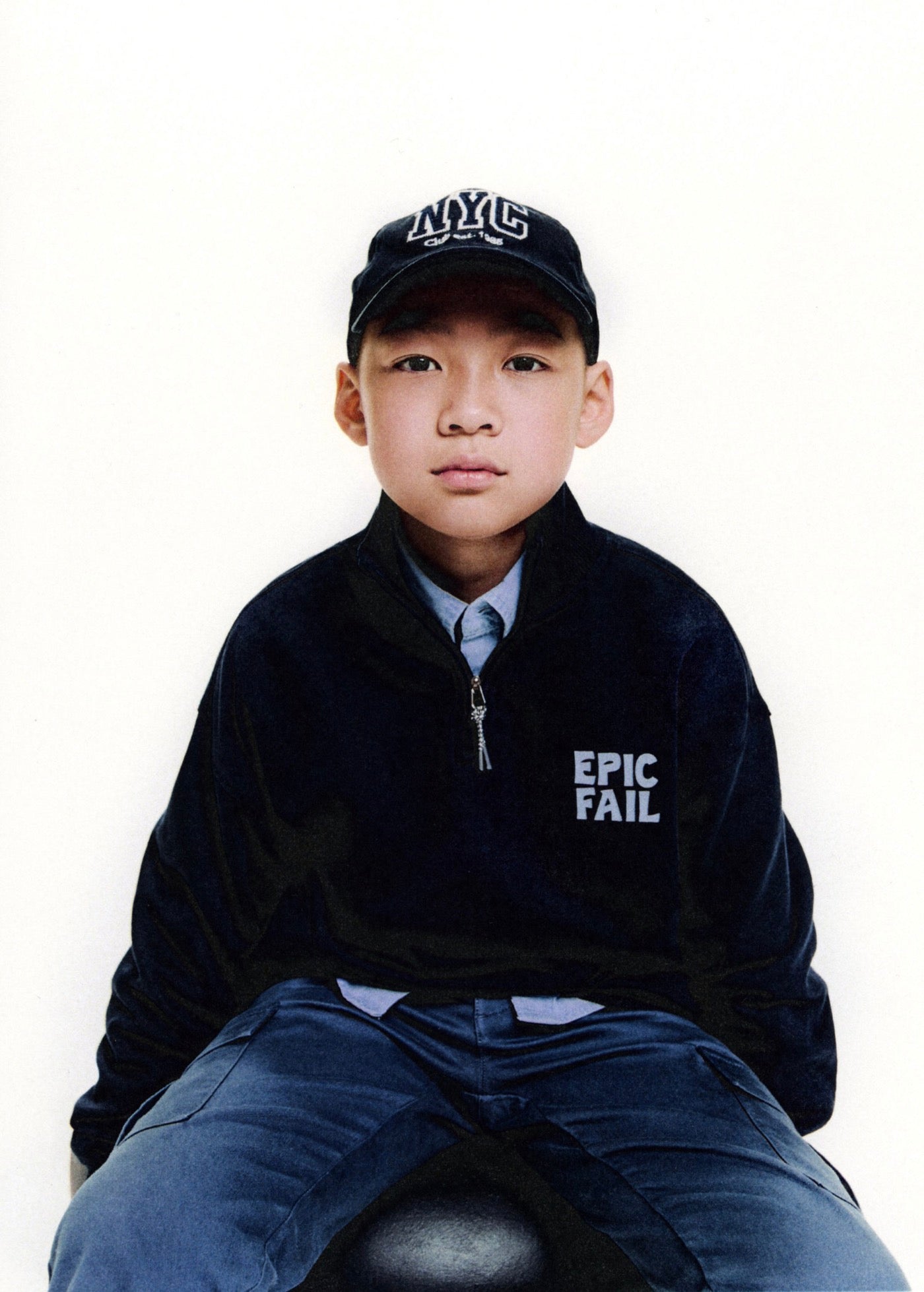 Sweat Epic Bleu Marine - Garçon