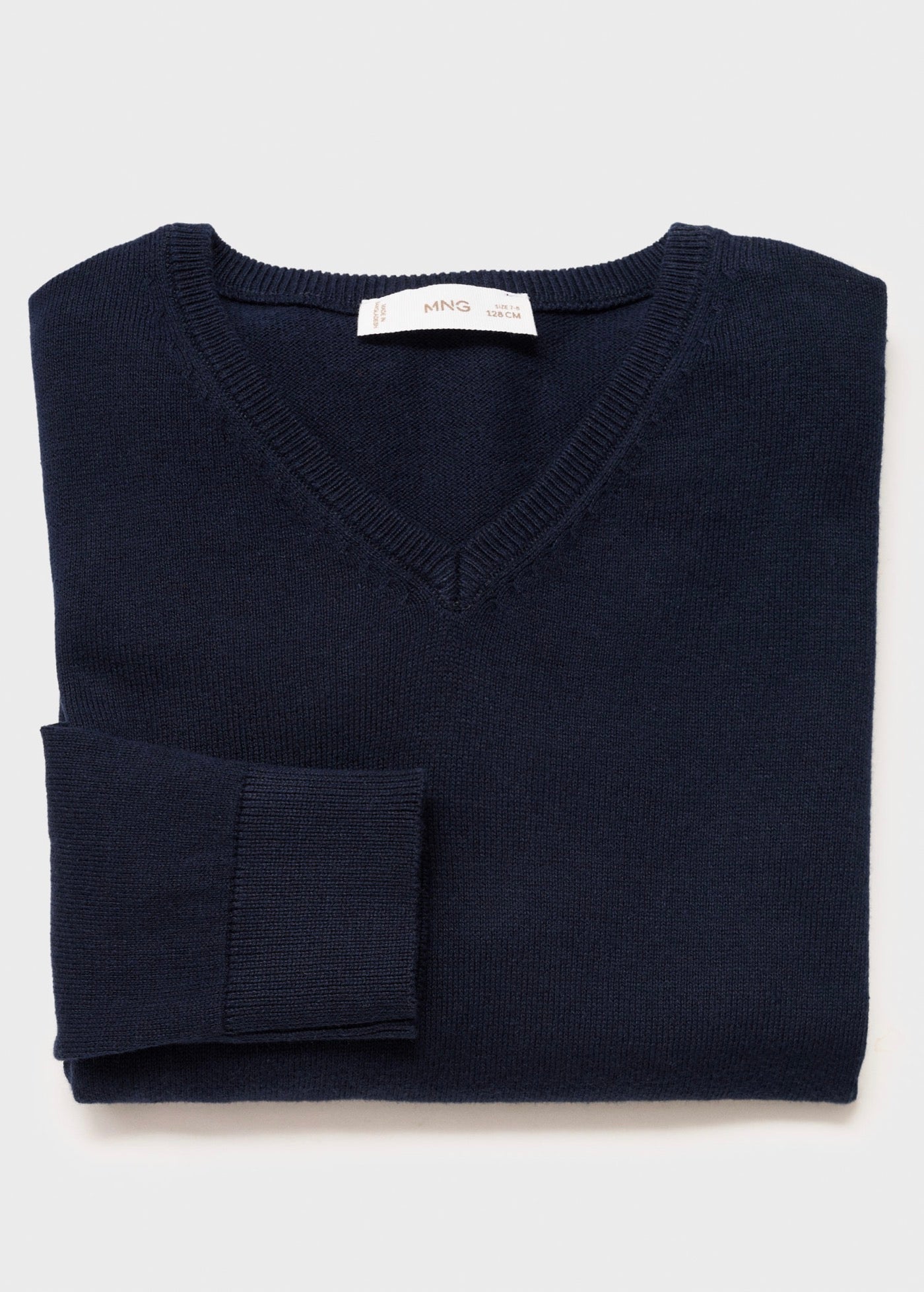 Pull Pico Bleu Marine - Garçon