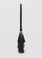 Sac Porté Épaule Cuir À Franges