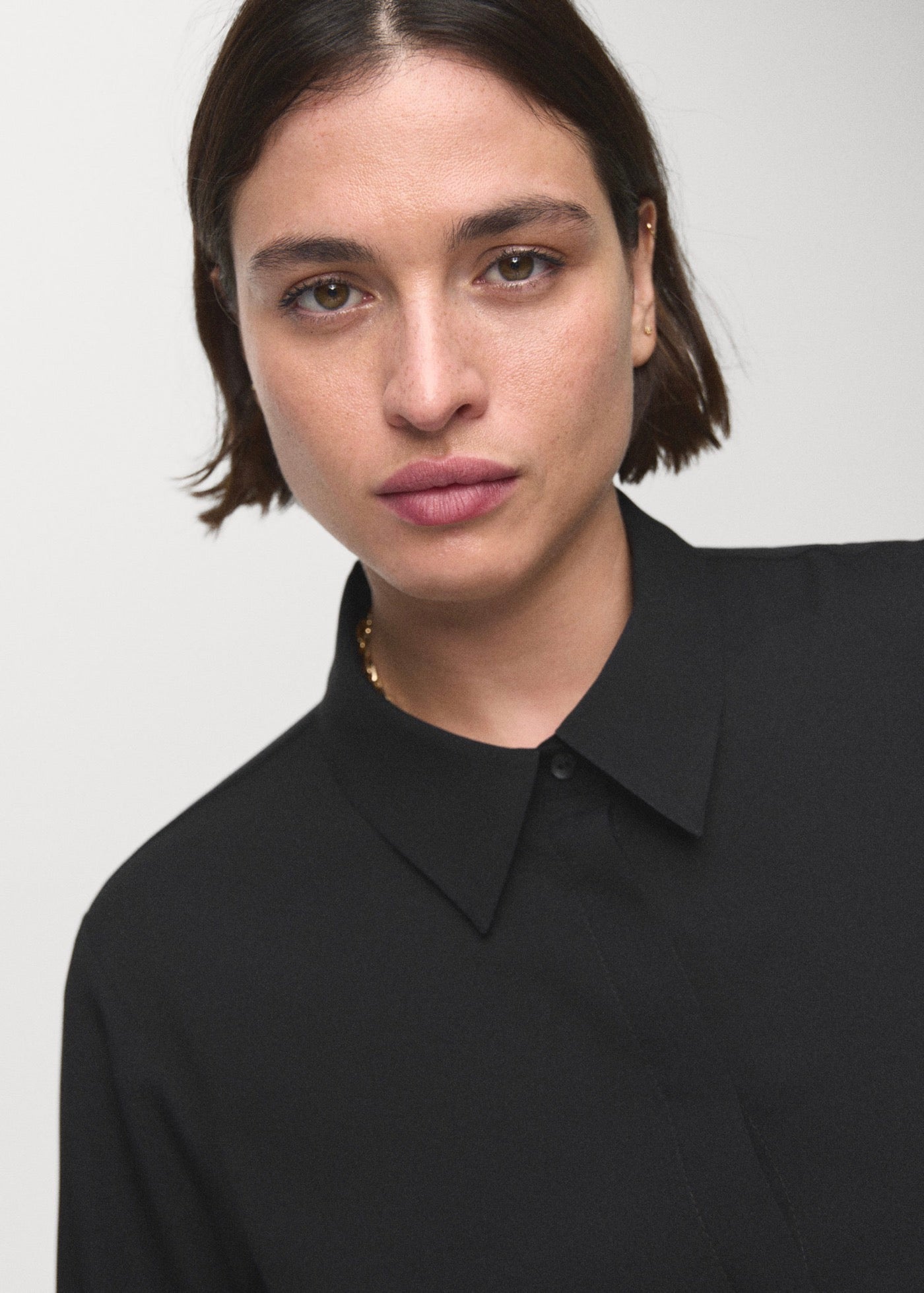 Chemise Fluide Manches Longues