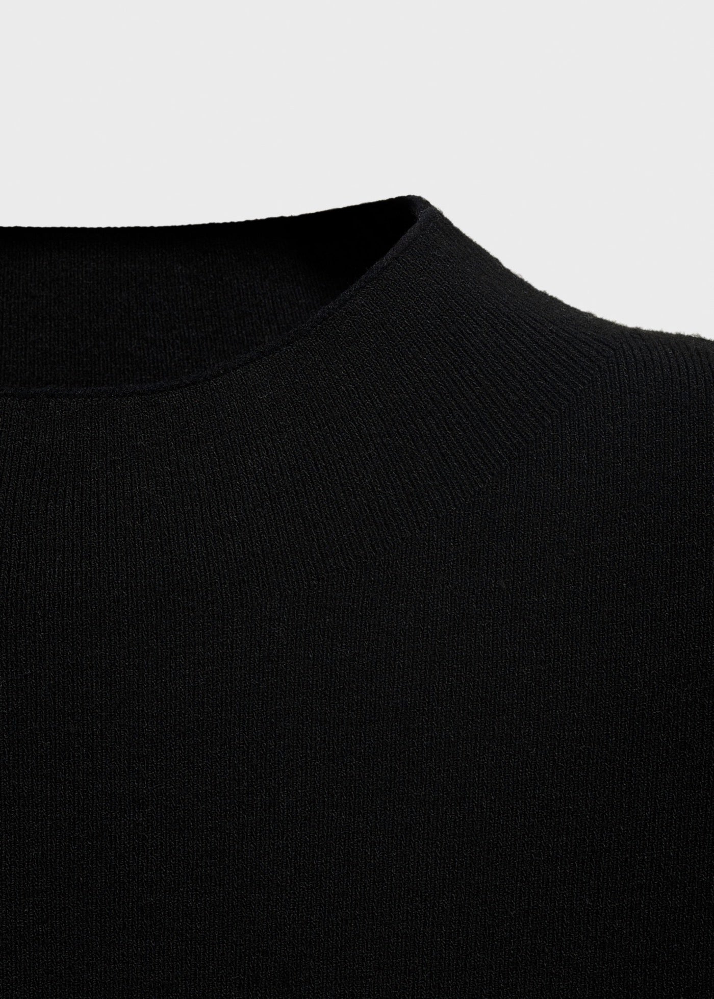 Robe Maille Col Montant