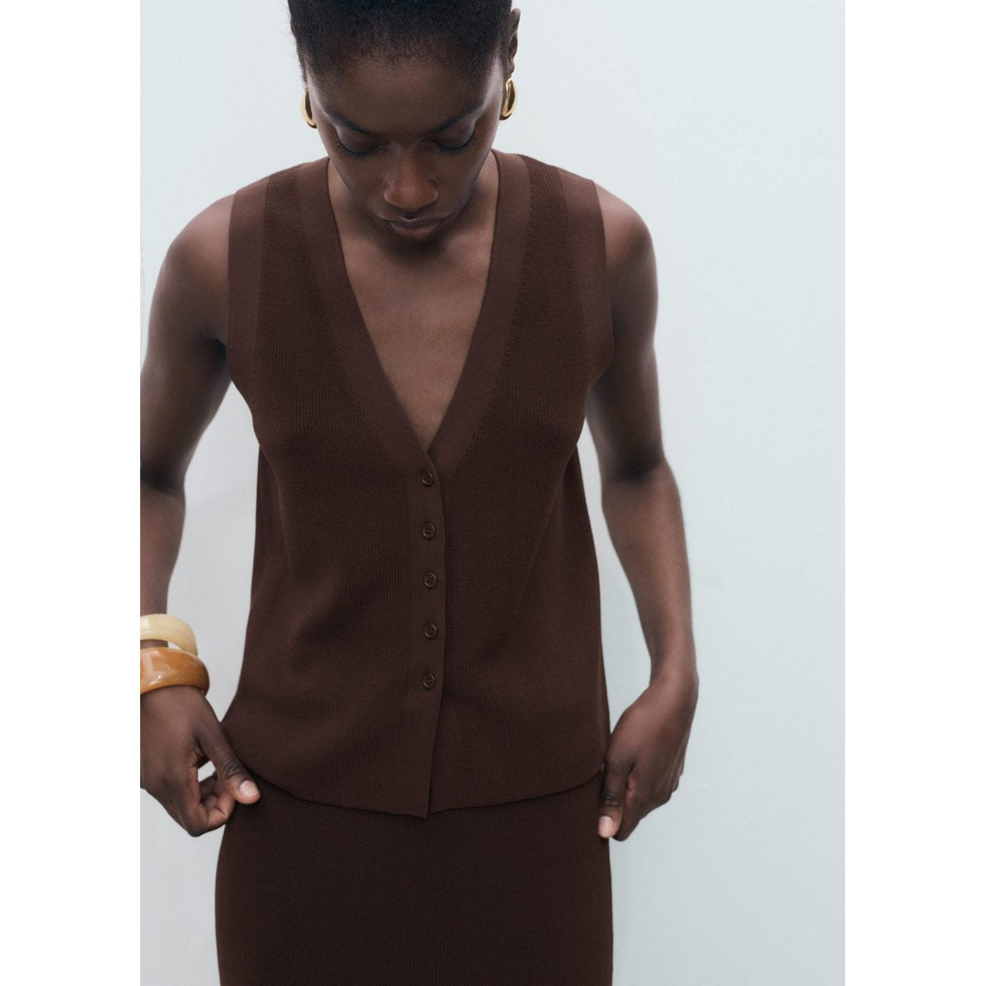Seseta Coat - Chocolate