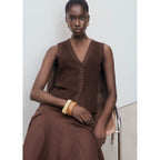 Seseta Coat - Chocolate