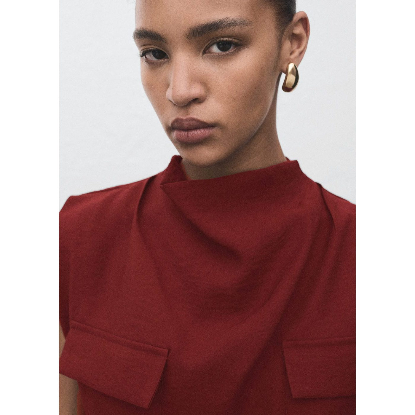 Blusa Angela - Rojo Medio