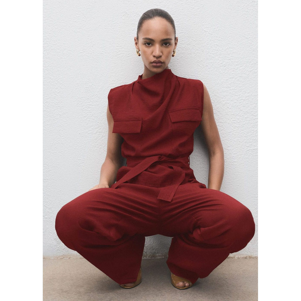 Blusa Angela - Rojo Medio
