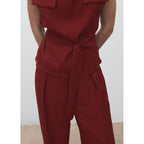 Blusa Angela - Rojo Medio