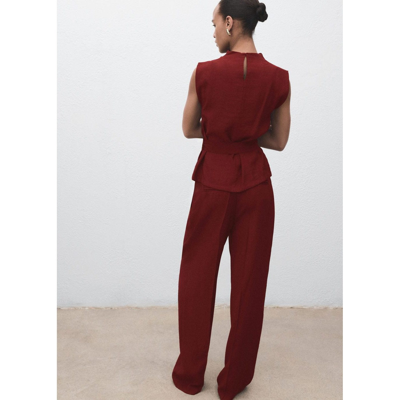 Blusa Angela - Rojo Medio