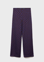 Pantalon Flare À Pois