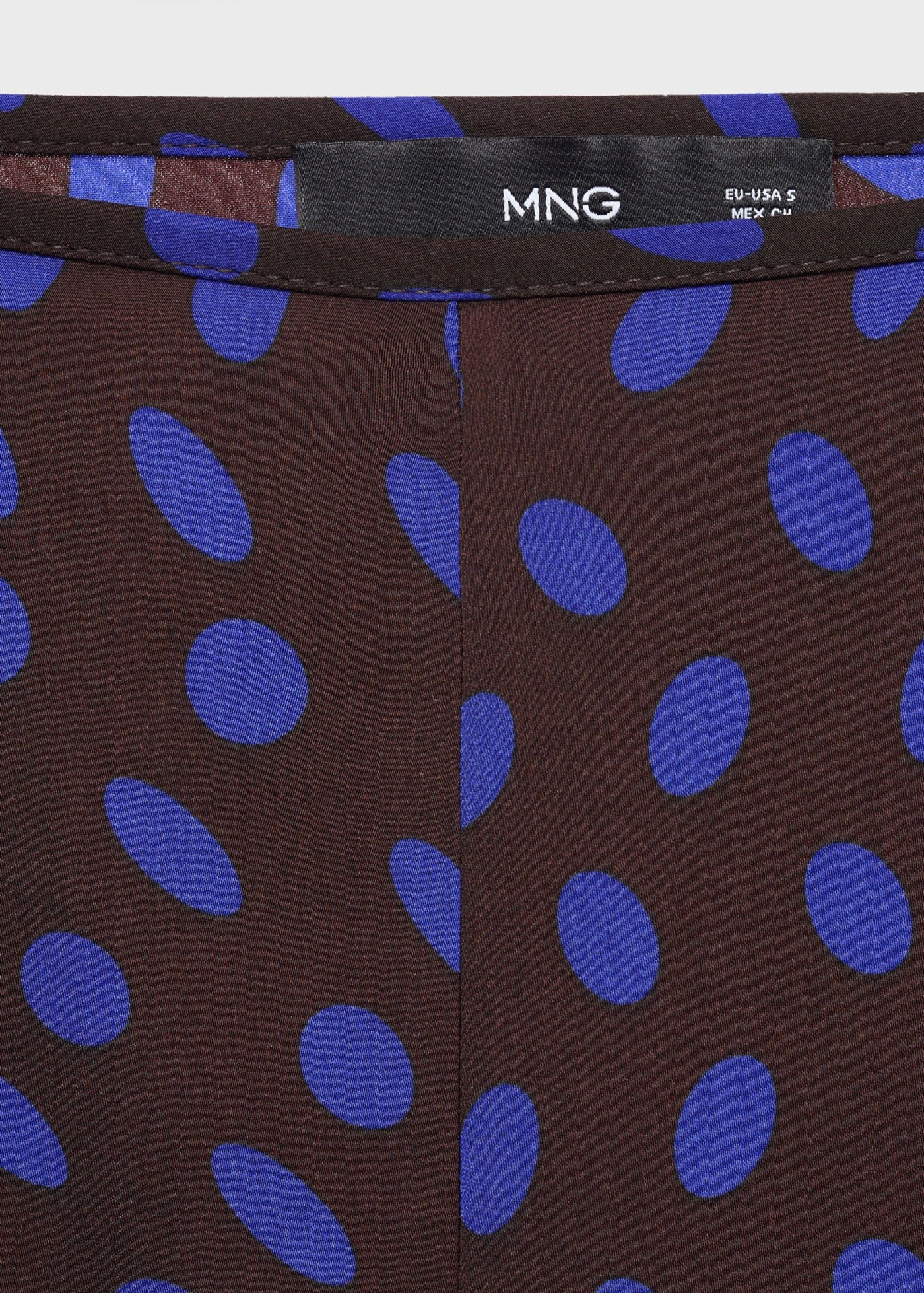 Pantalon Flare À Pois