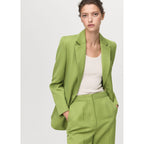 Blazer Costume Lin Mélangé