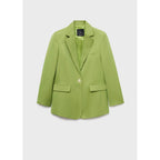 Blazer Costume Lin Mélangé