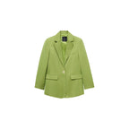 Blazer Costume Lin Mélangé