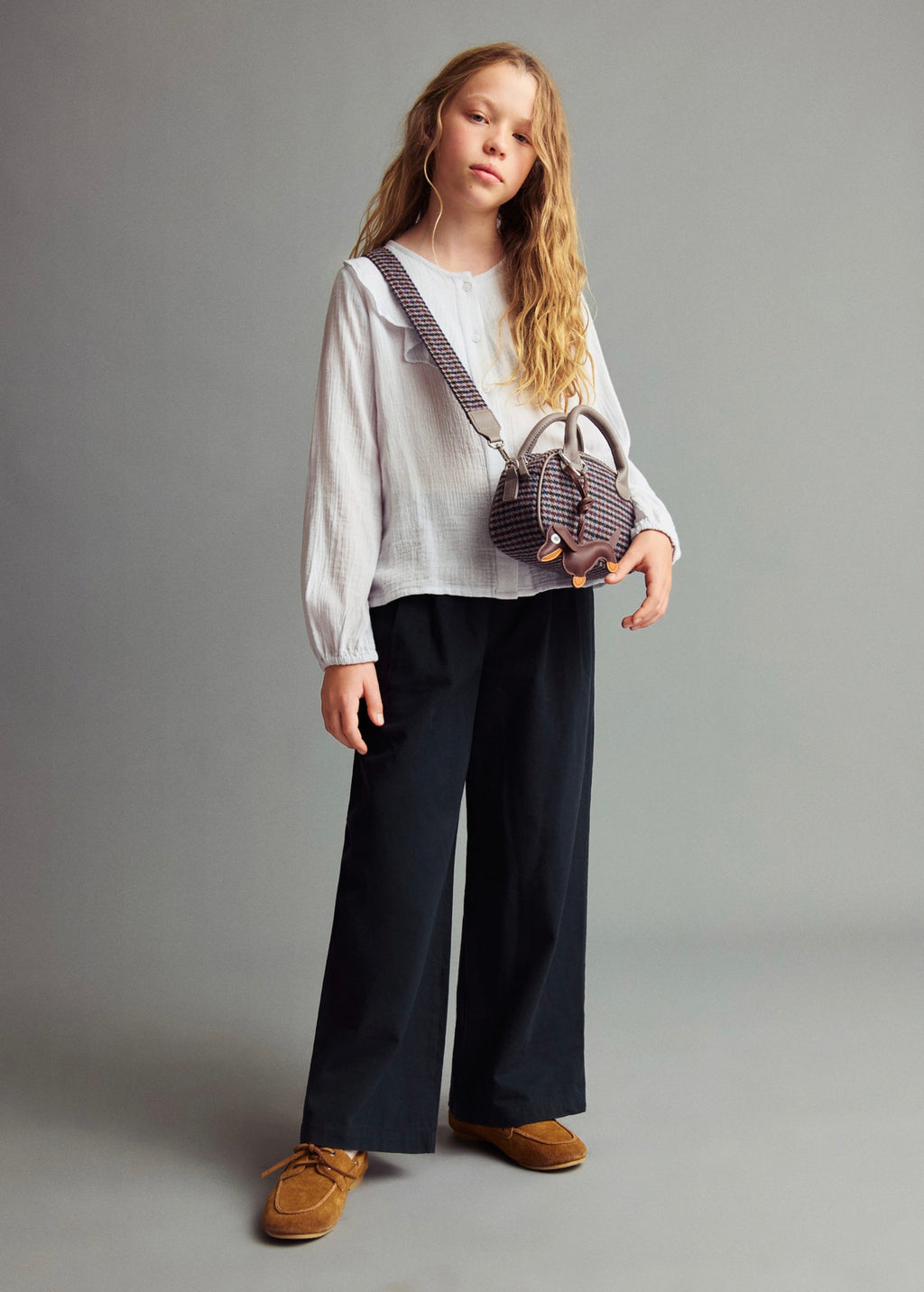 Pantalon Lidia Bleu Marine Foncé - Fille