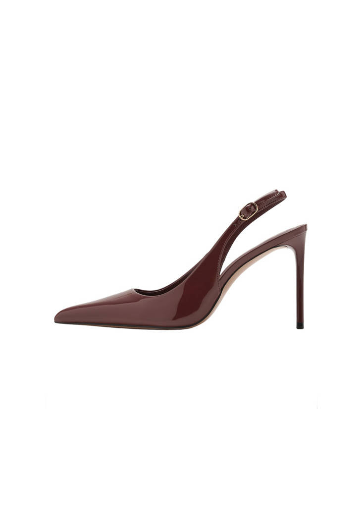 Scarpe Con Tacco In Pelle Verniciata