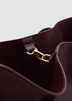 Sac Moyen Similicuir Effet Grainé