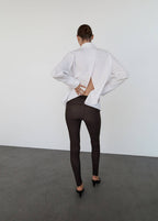 Legginsy z suwakami przy nogawkach