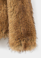 Webpelzjacke Mit Revers