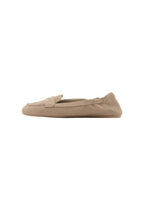 Mocassins Suède Détail En Forme De Masque