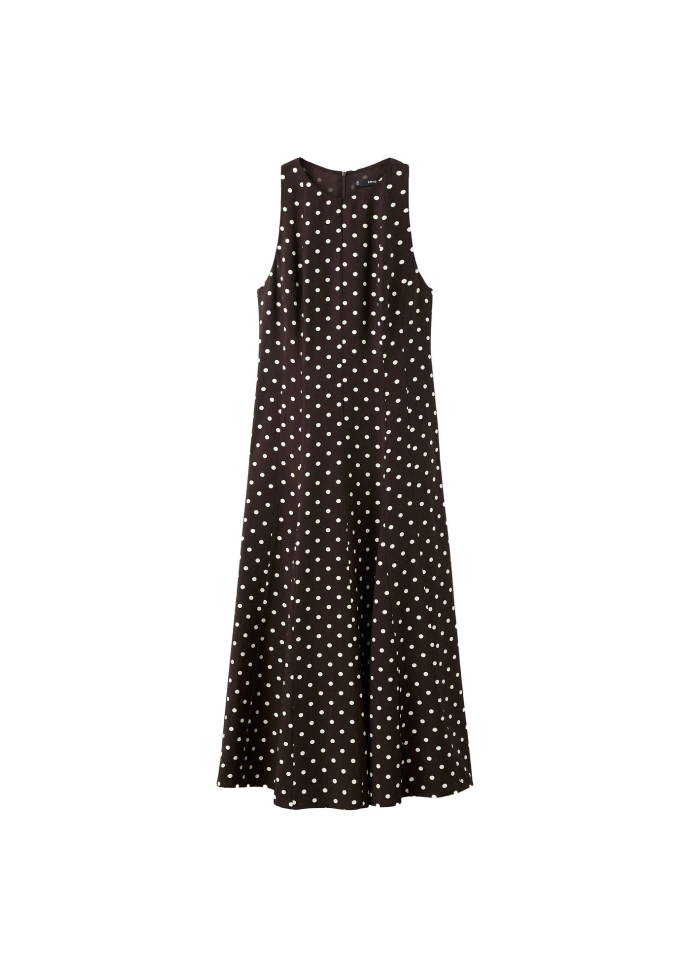 Robe À Pois Évasée