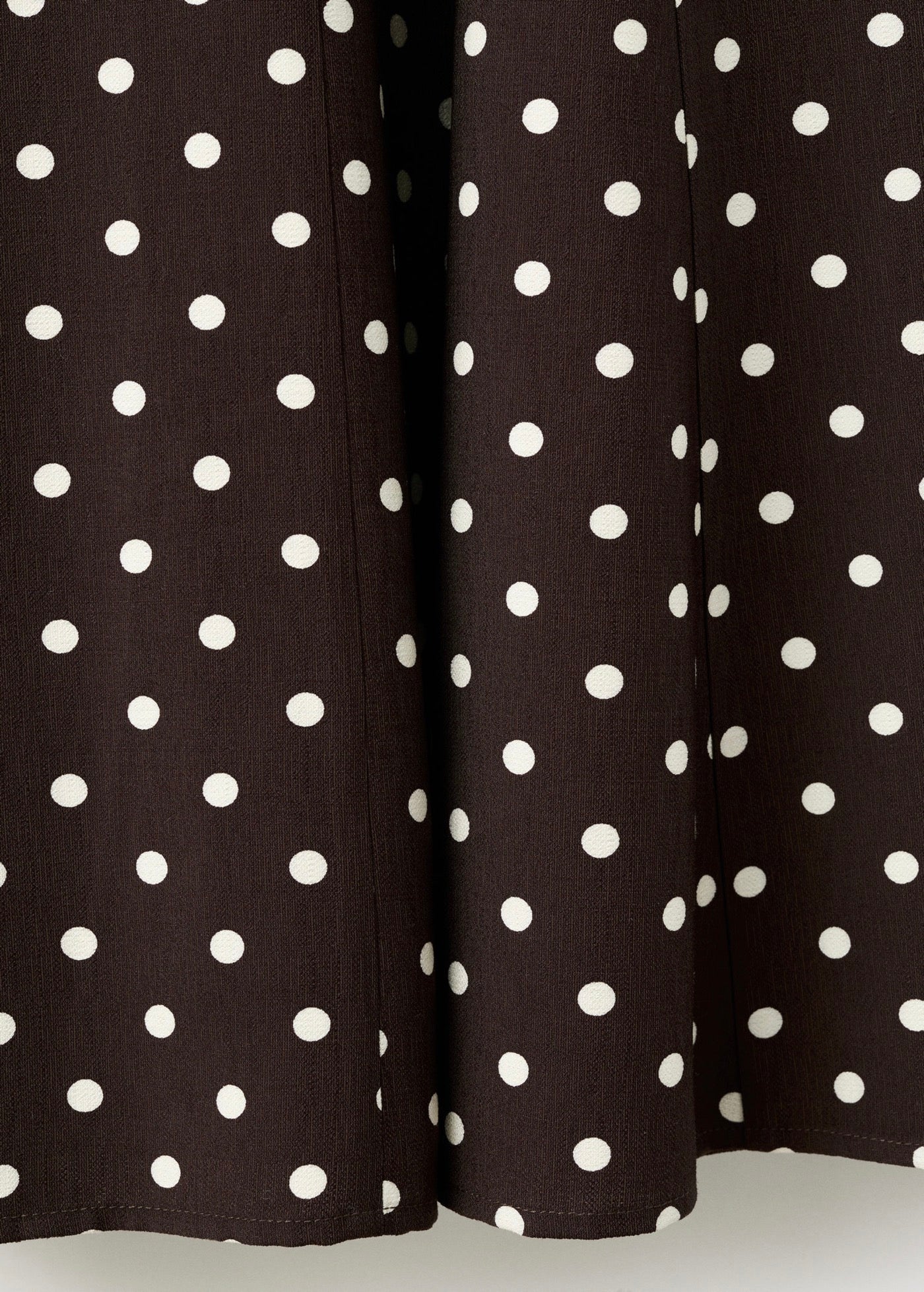 Robe À Pois Évasée