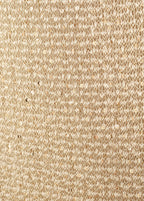 Semi-transparent strikkjole med pailletter