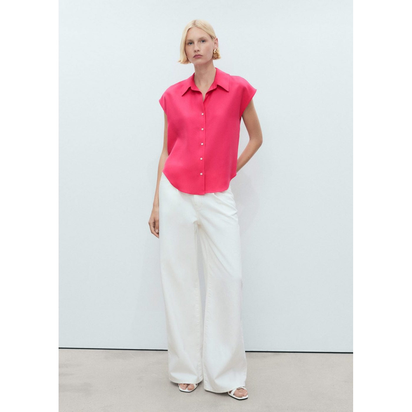 Chemise Lyocell Sans Manches