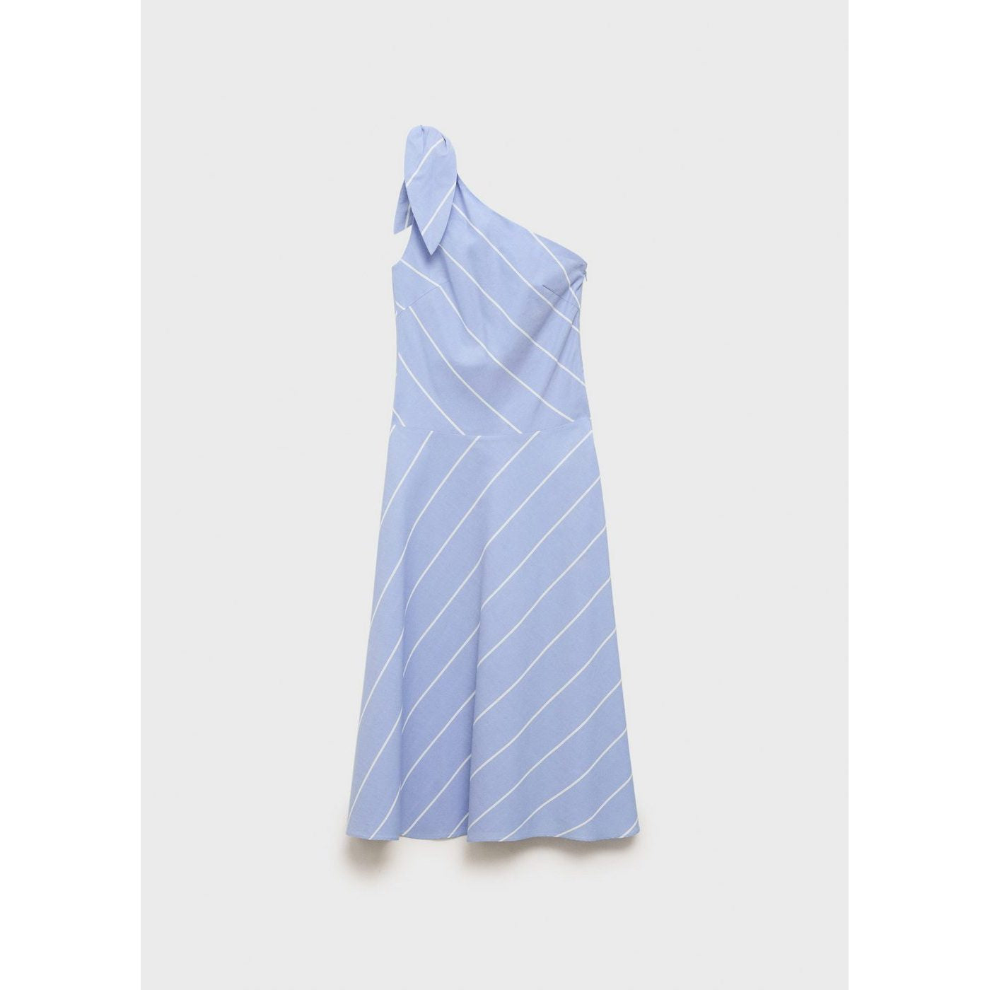 Robe Rayures Asymétrique