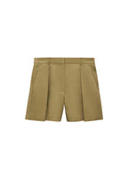 Bermuda De Costume Lin Mélangé