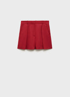 Bermuda De Costume Lin Mélangé