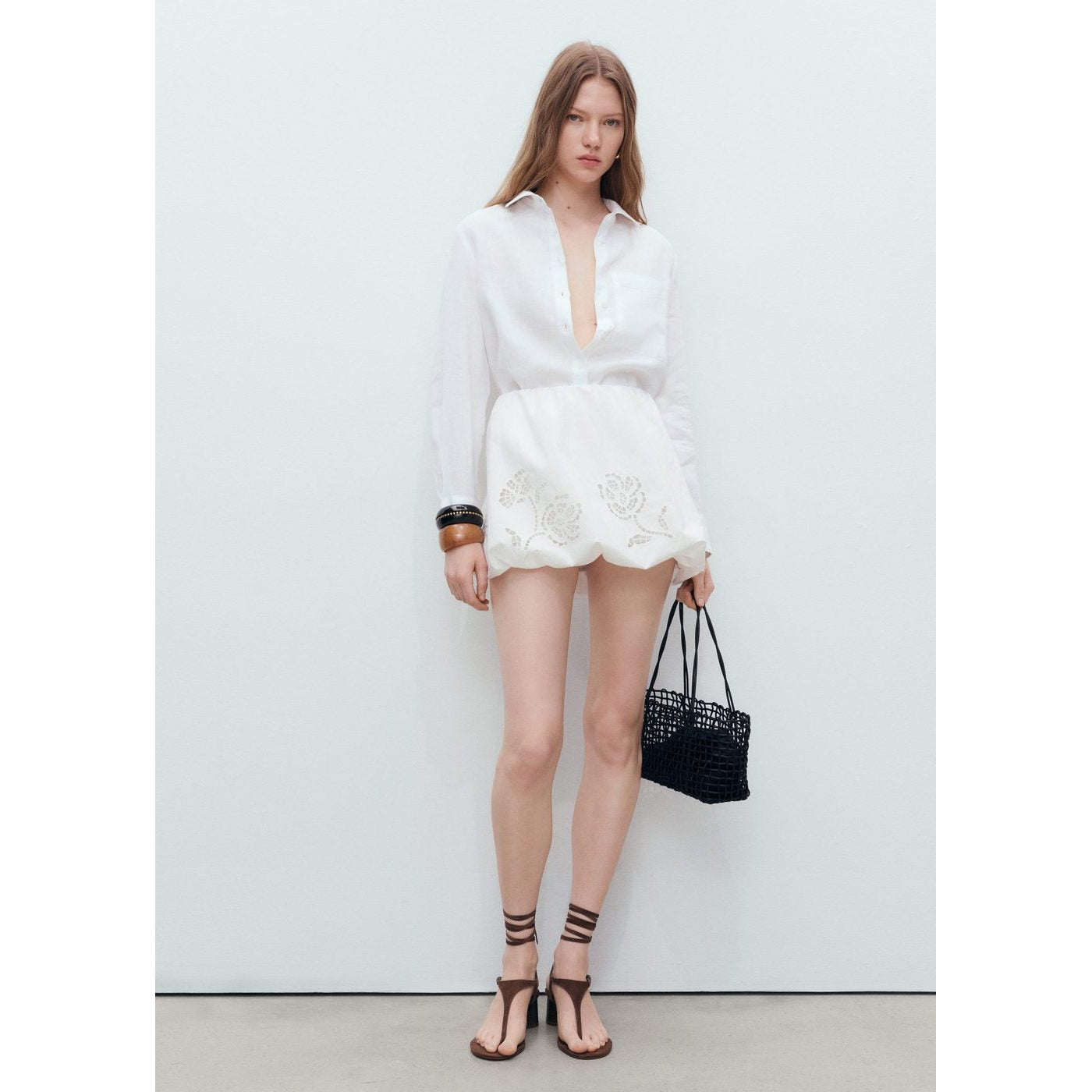 Jupe Balloon - White
