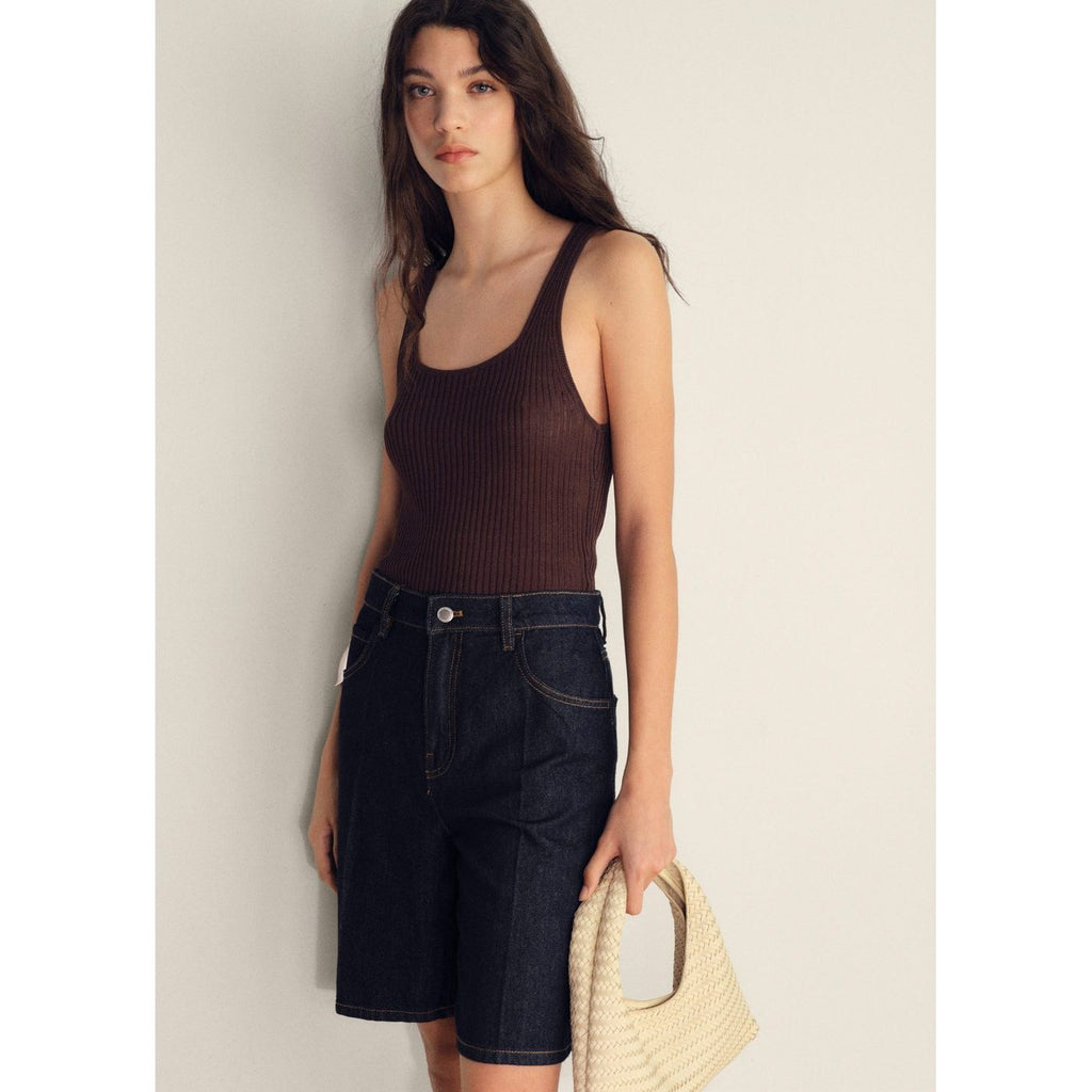 Bermuda Shorts Camilla - Open Blue