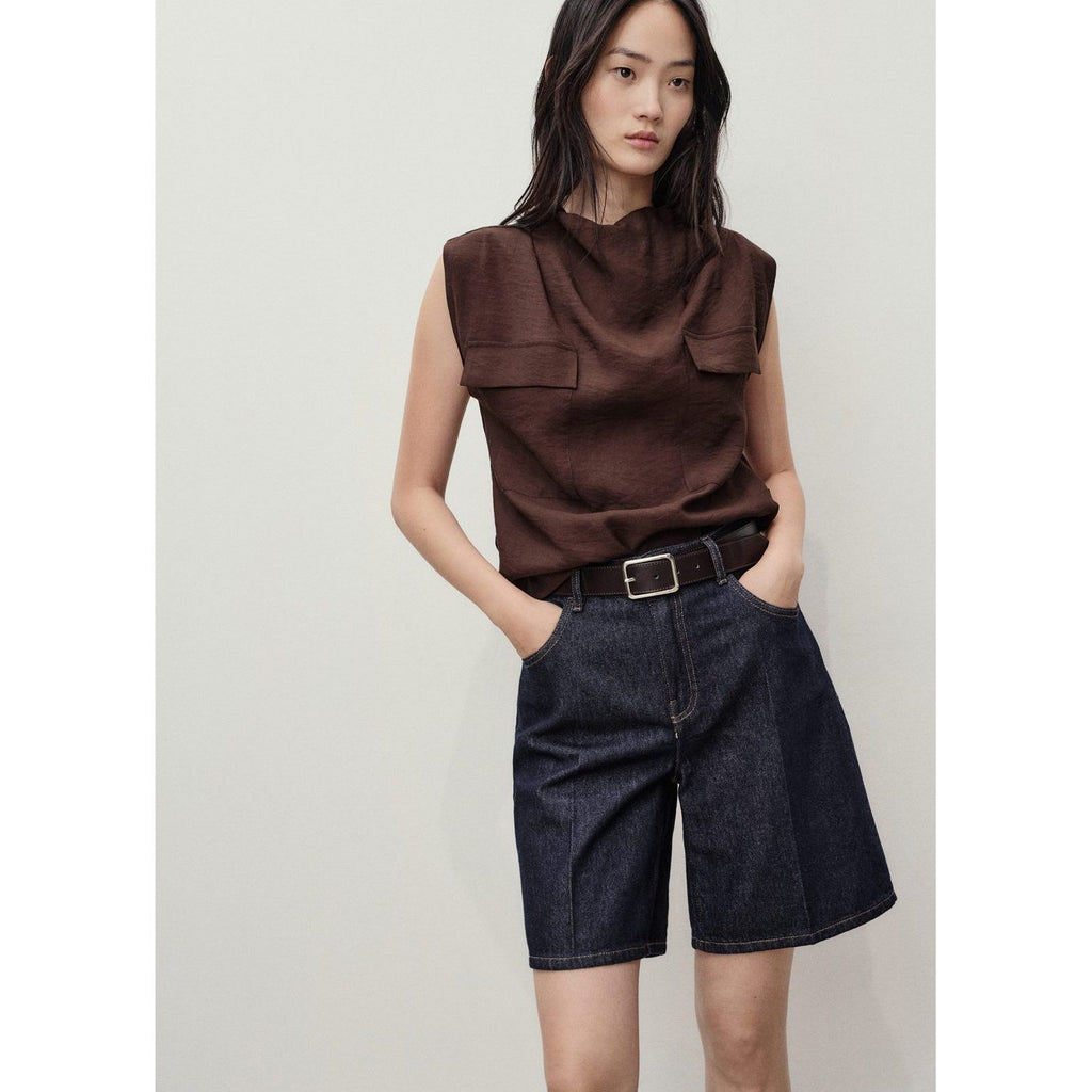 Bermuda Shorts Camilla - Open Blue