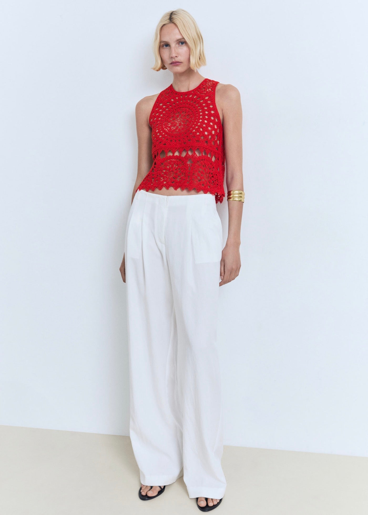 Top Maille Crochet