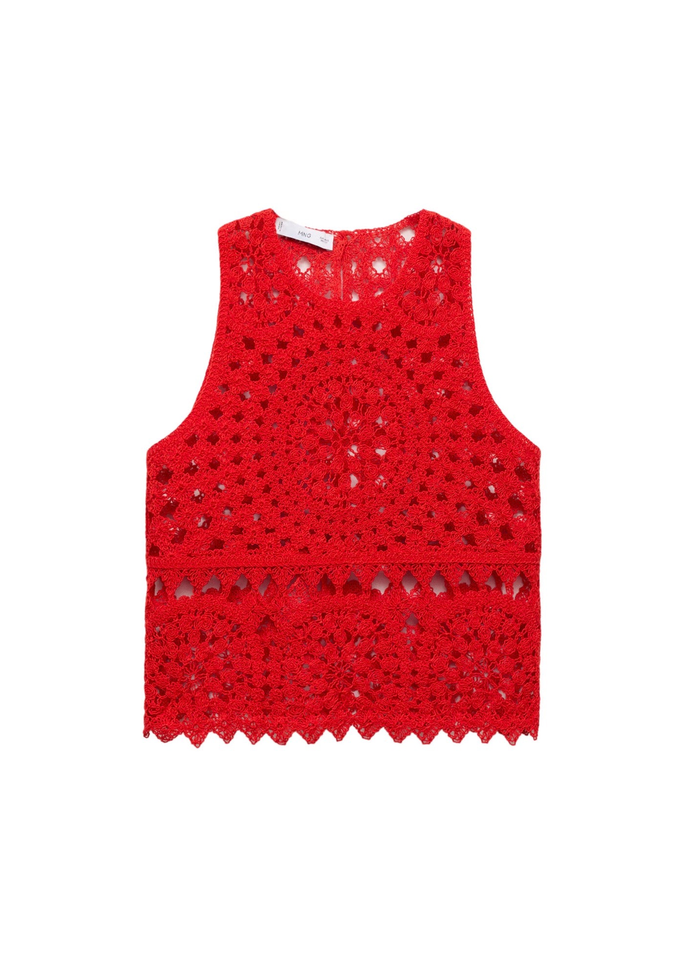 Top Maille Crochet