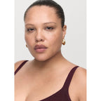 Top Maille Lurex Col En V