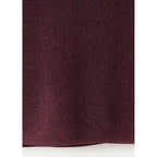 Top Maille Lurex Col En V