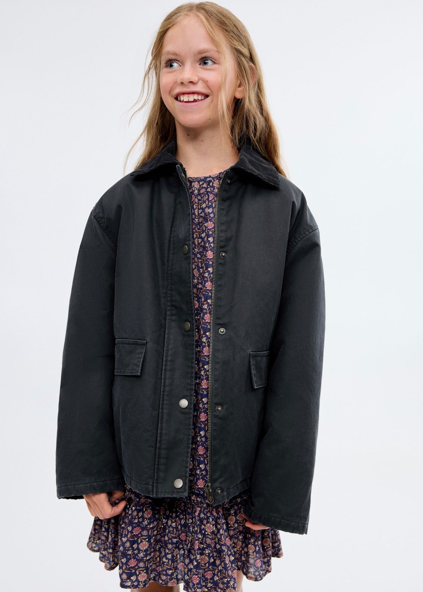 Veste Lola Bleu - Fille