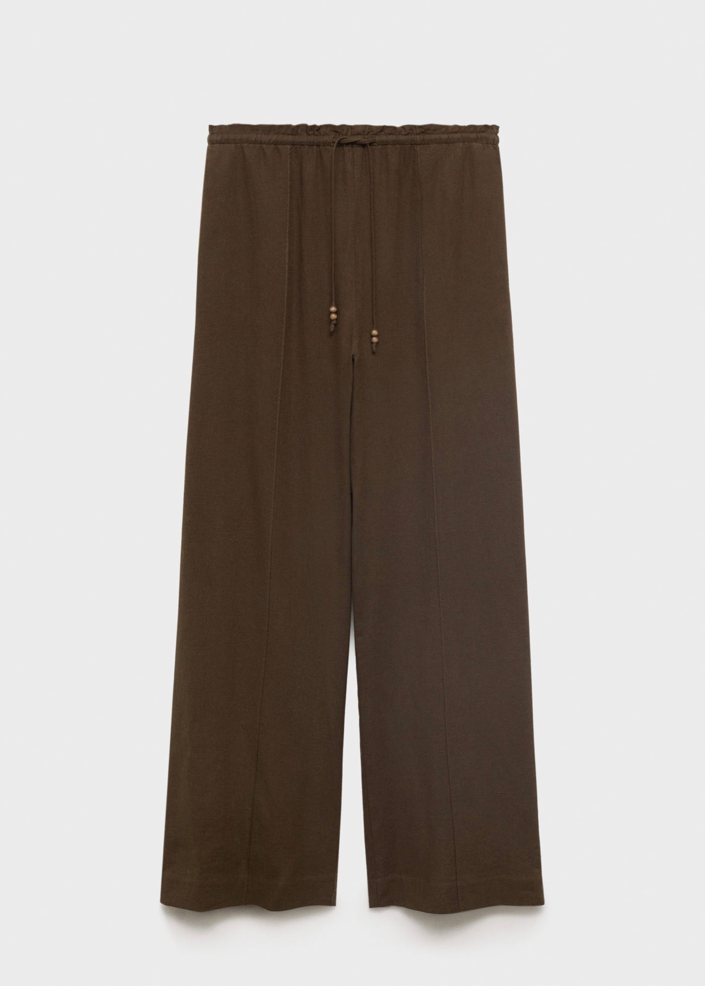 Pantalon Lin Taille Élastique