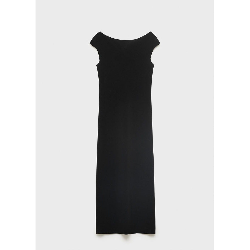 Vestido sin espalda - Negro