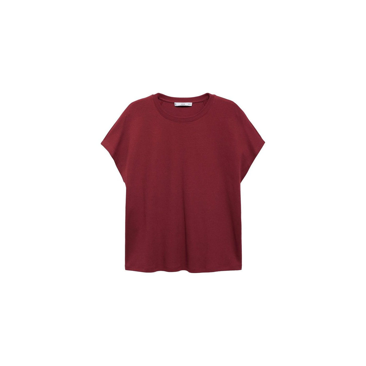 Rundhalset T-shirt i bomuld