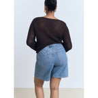 Bermuda Shorts Camilla - Medium Blue