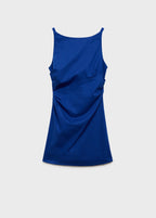 Robe En Lin Drapé