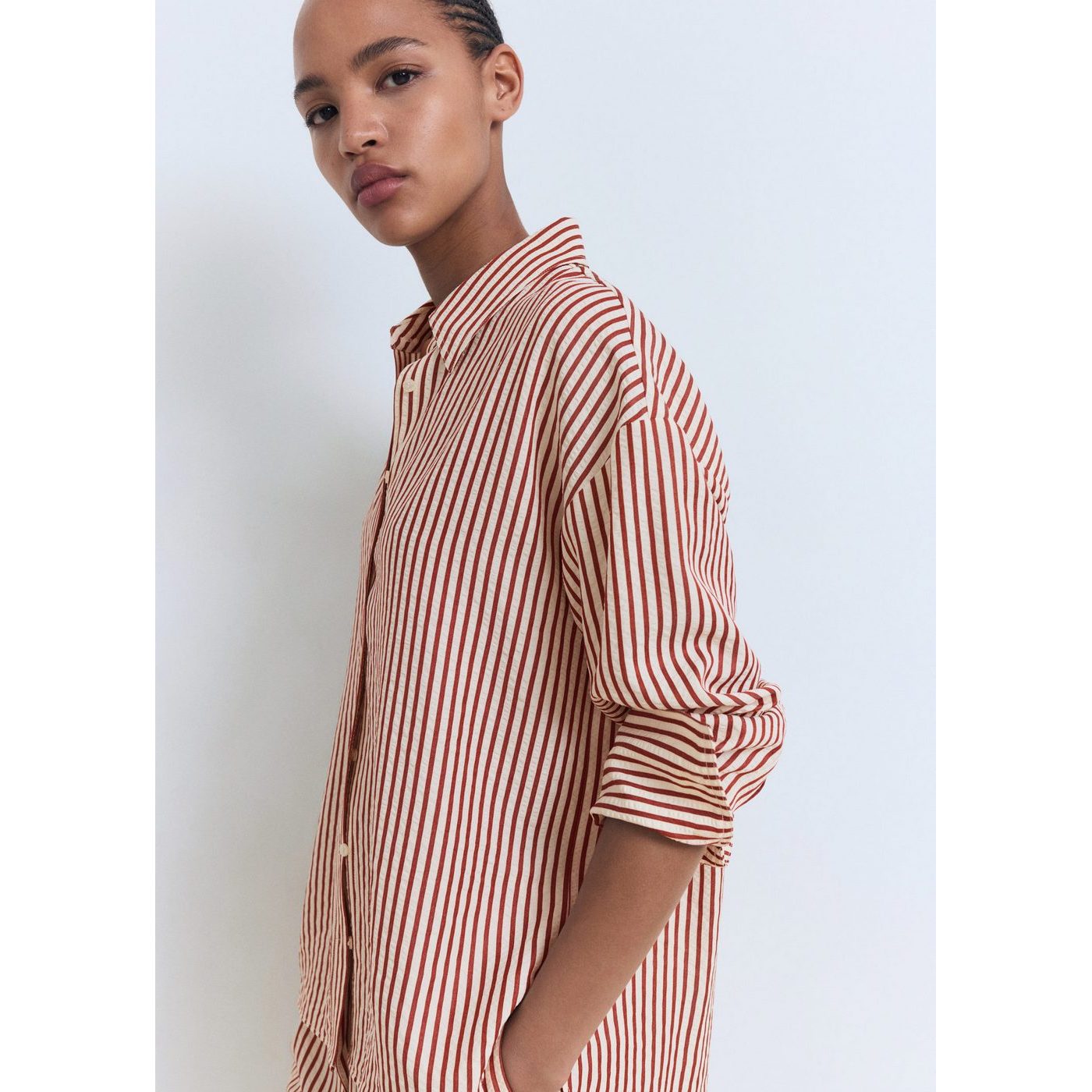 Sal Shirt - Burnt Orange